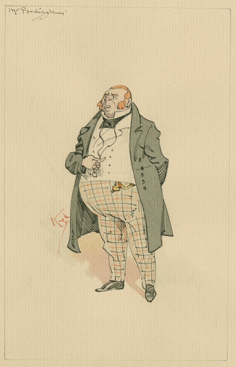 Mr. Pardiggle by Joseph Clayton Clarke