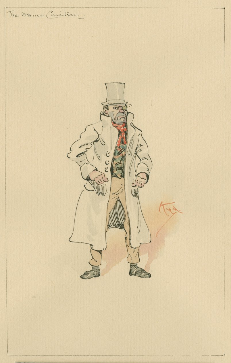 The Game Chicken, c.1920s by Joseph Clayton Clarke