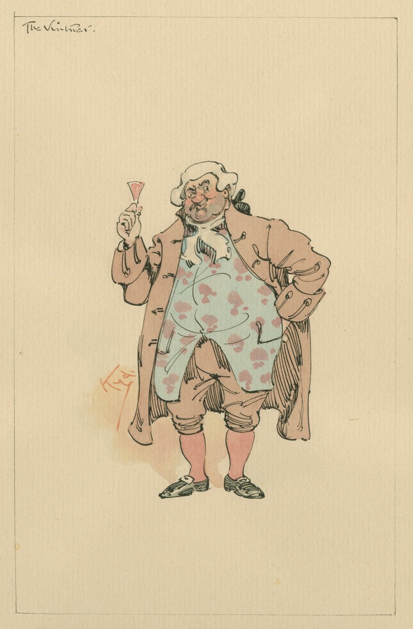 The Vintner by Joseph Clayton Clarke