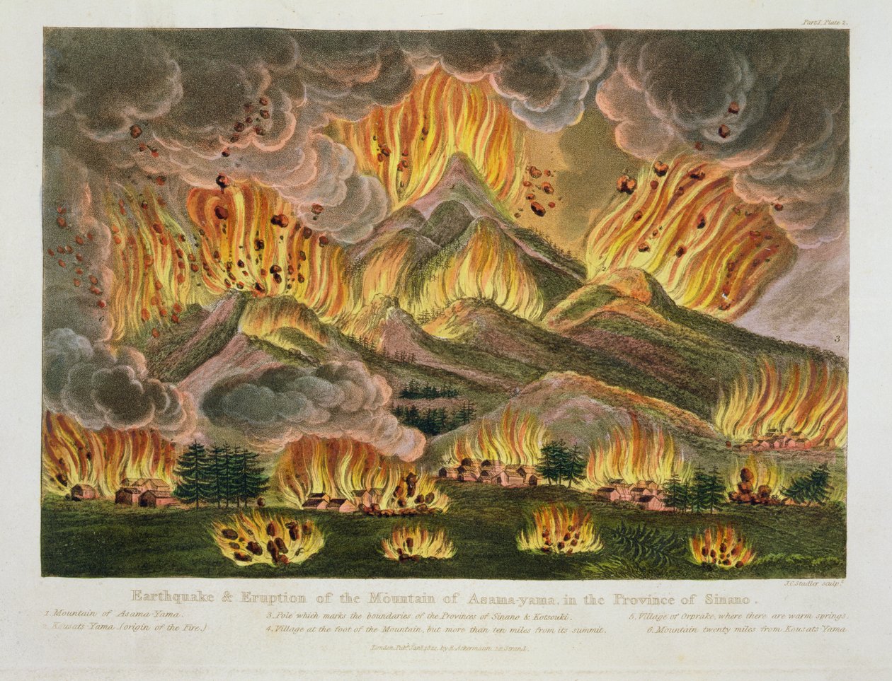 Earthquake and Eruption of the Mountain of Asama-yama, in the Province of Sinano, from 