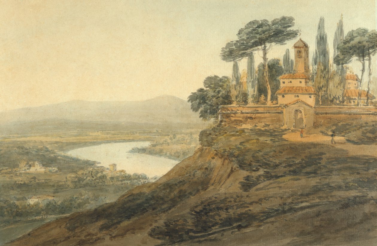An Italian Villa by Joseph Mallord William Turner