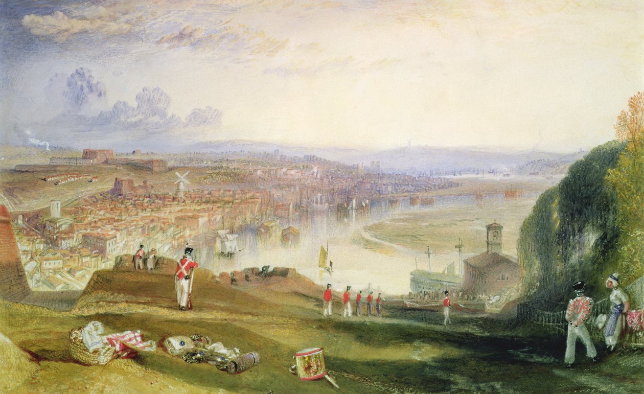 Chatham, Towards Fort Pitt by Joseph Mallord William Turner