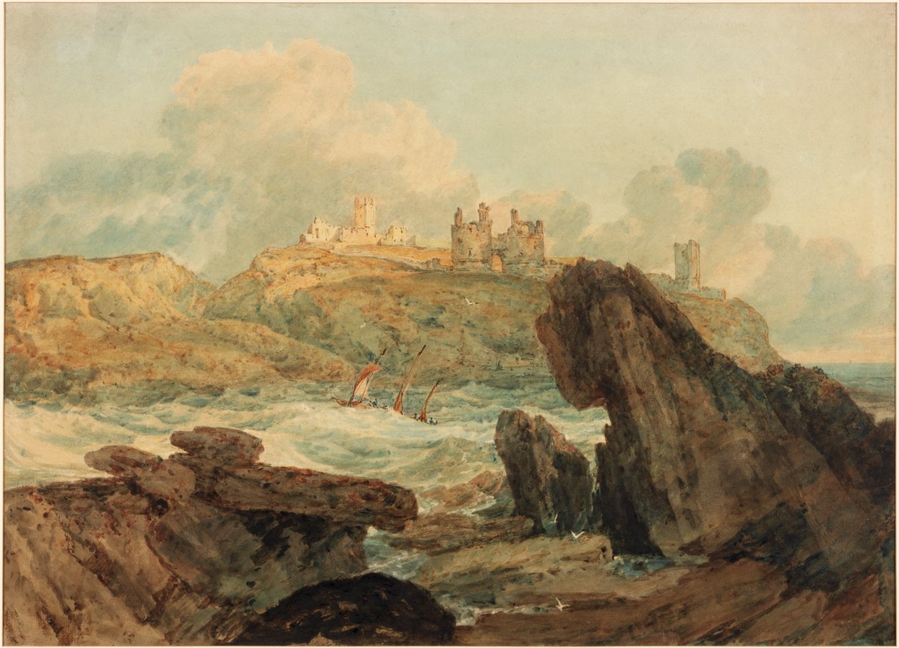 Dunstanburgh Castle by Joseph Mallord William Turner