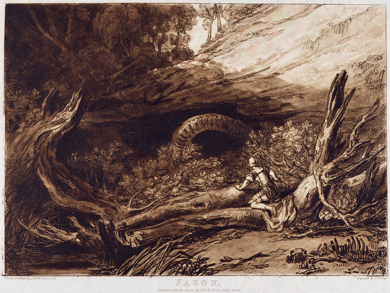 Jason, engraved by Charles Turner by Joseph Mallord William Turner