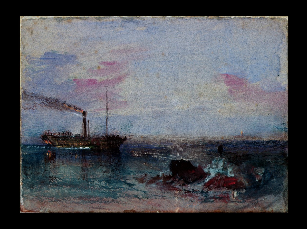 Seascape with a Boat by Joseph Mallord William Turner