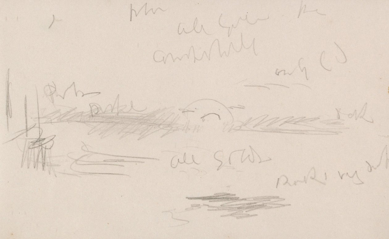 The Channel Sketchbook by Joseph Mallord William Turner