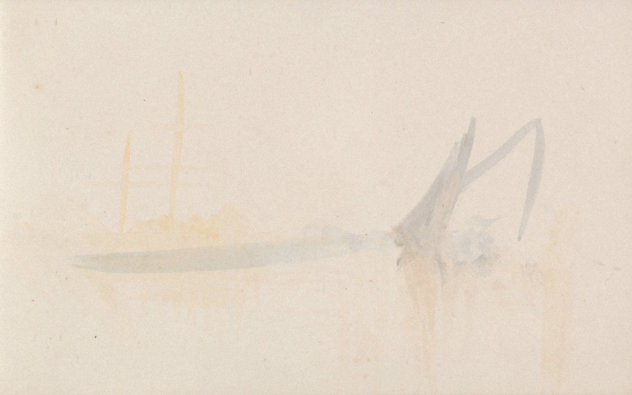 The Channel Sketchbook by Joseph Mallord William Turner
