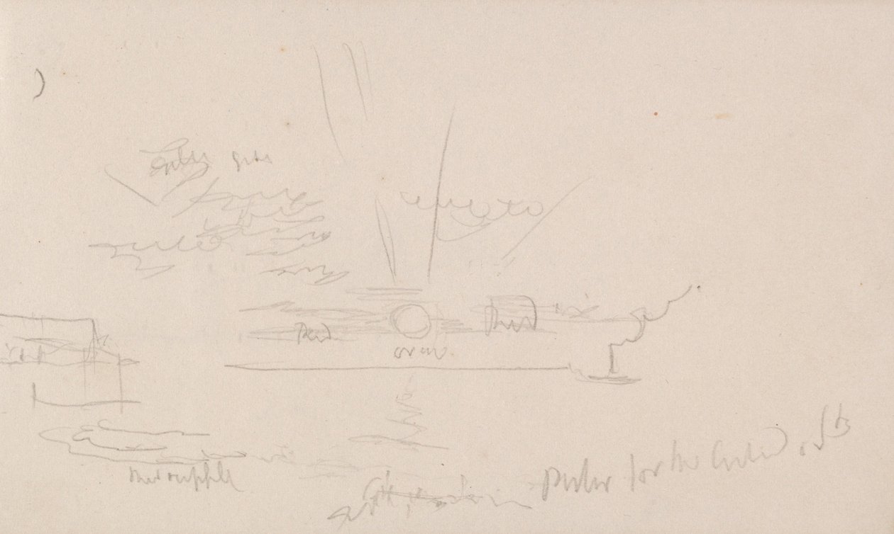 The Channel Sketchbook by Joseph Mallord William Turner