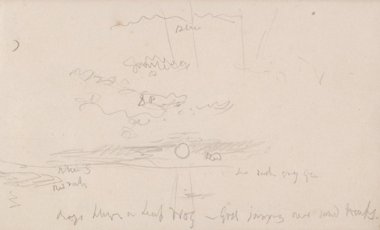 The Channel Sketchbook by Joseph Mallord William Turner