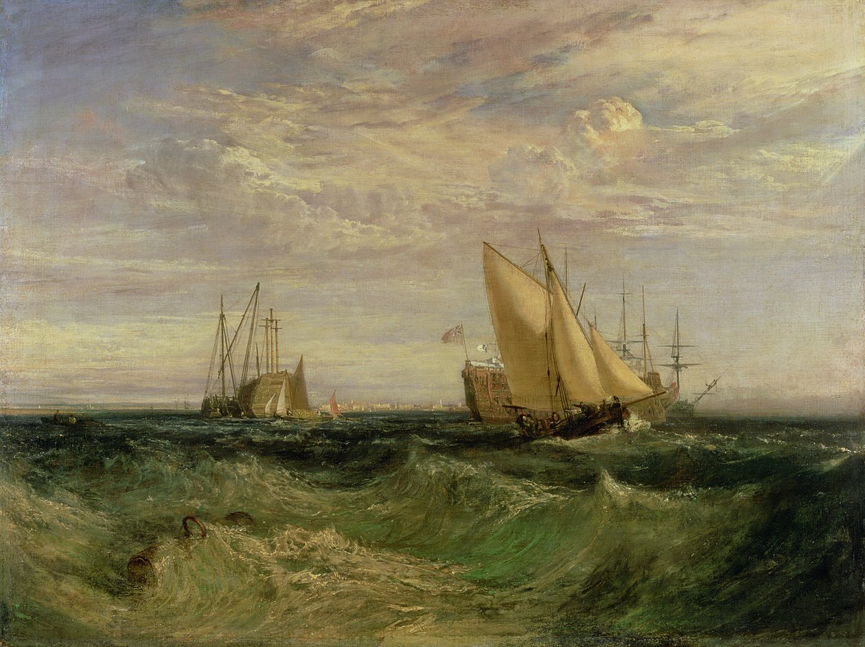 The Confluence of the Thames and the Medway by Joseph Mallord William Turner