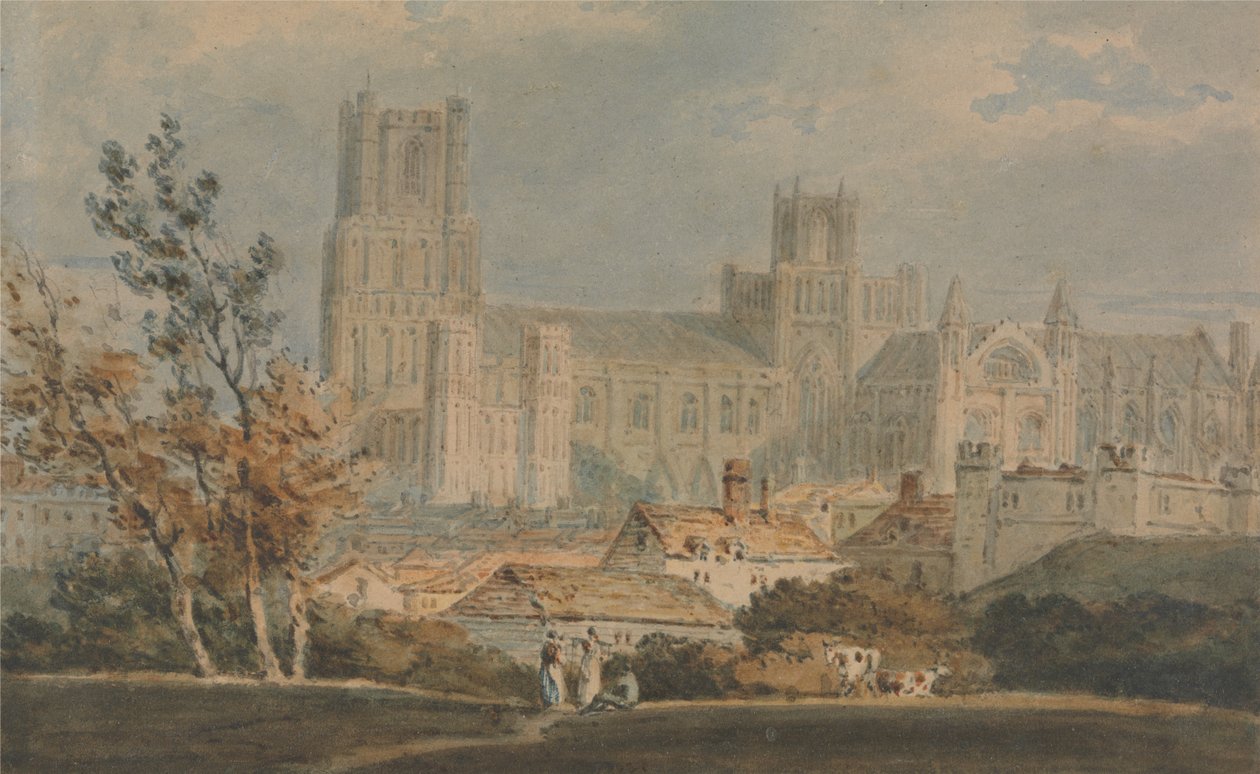 View of Ely Cathedral by Joseph Mallord William Turner