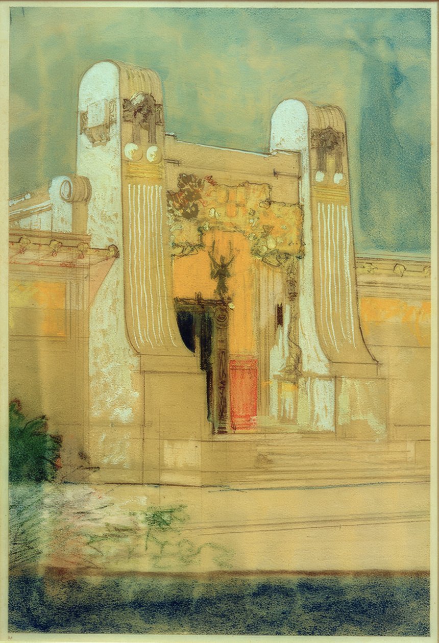 Design for the Exhibition Building of the Vienna Secession by Joseph Maria Olbrich