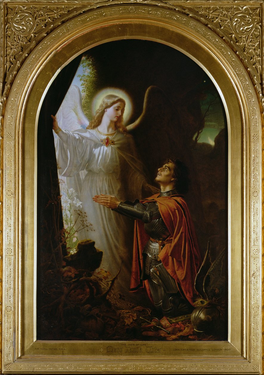 Mors Janua Vitae (The Gateway of Life), 1866 by Joseph Noel Paton