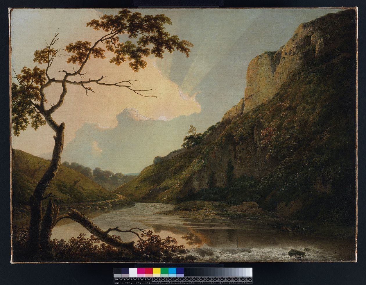 Matlock Tor, c.1778-80 by Joseph Wright of Derby