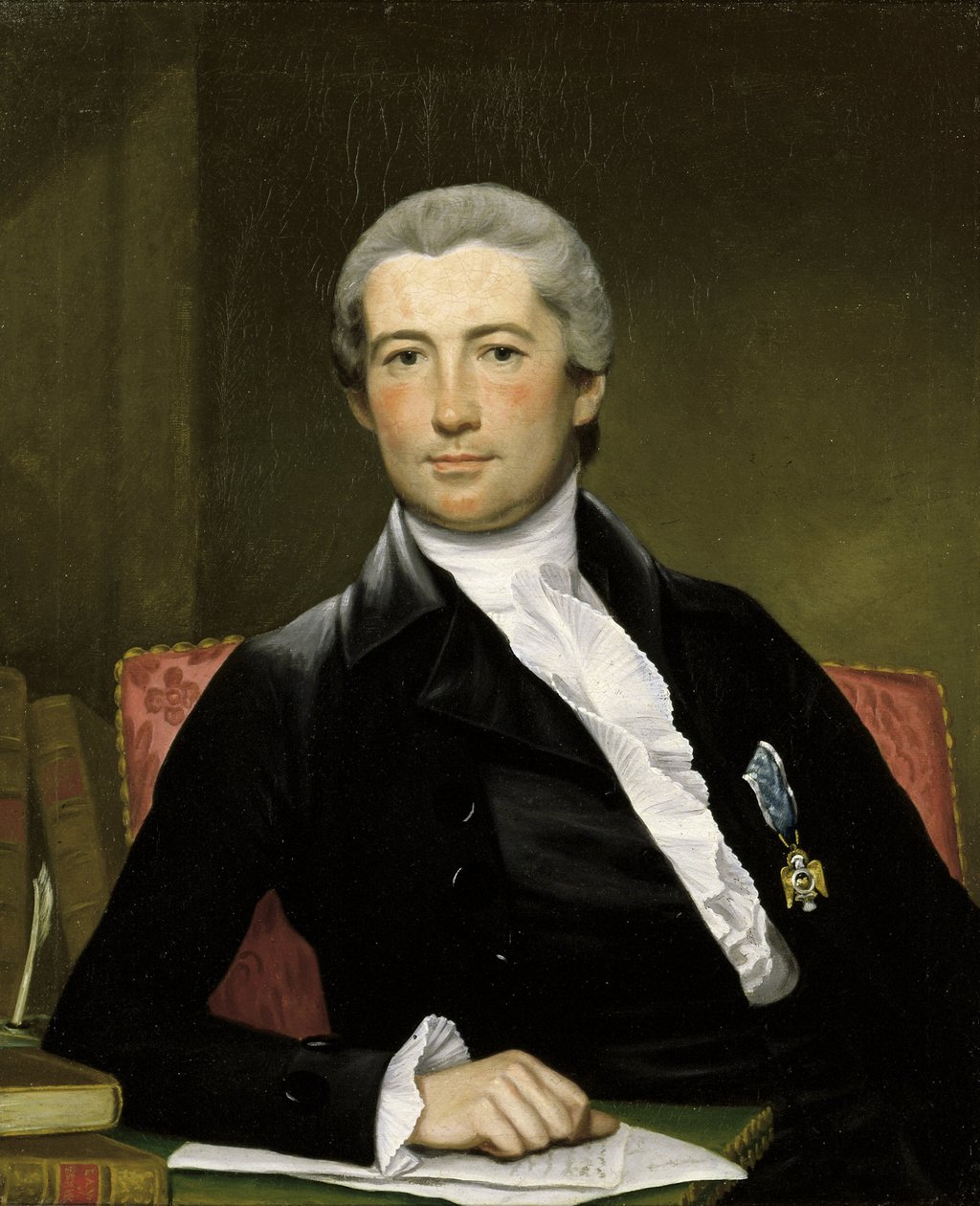 Portrait of General Giles by Joseph Wright of Derby