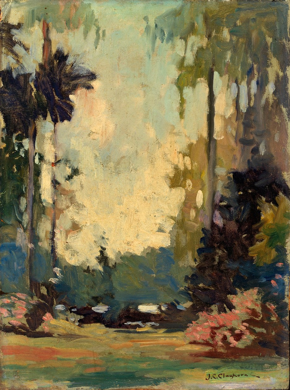 A Florida Park by Joseph C. Claghorn