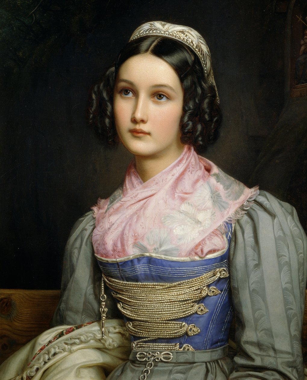Portrait of Helene Sedelmayer by Joseph Carl Stieler
