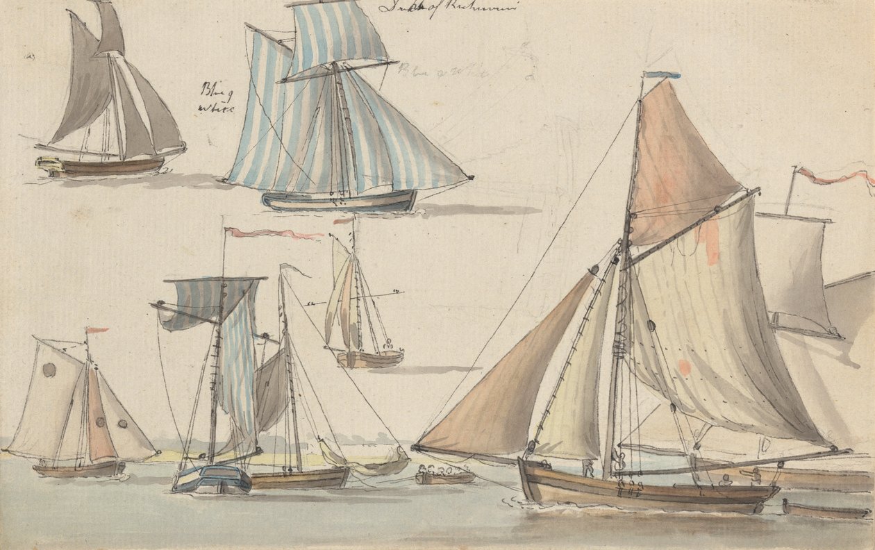 Duke of Richmond: Sloops, Schooners, Rowboats by Joseph Cartwright
