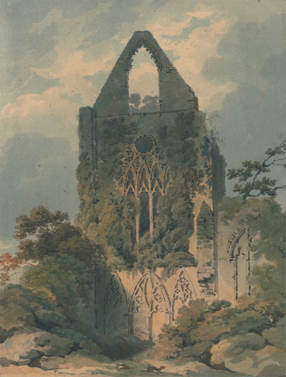Tintern Abbey by Joseph Clarendon Smith