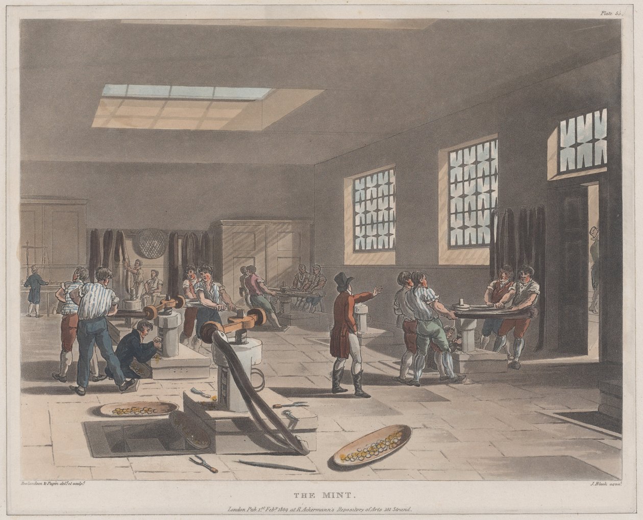 The Mint, 1809 by Joseph Constantine Stadler