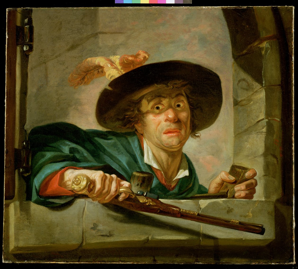 The Jealous Husband by Joseph Ducreux