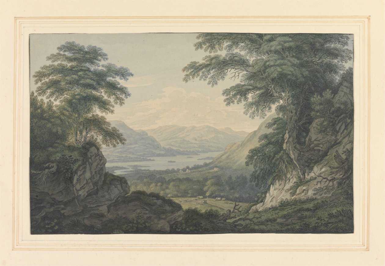 Upper End of Ullswater by Joseph Farington