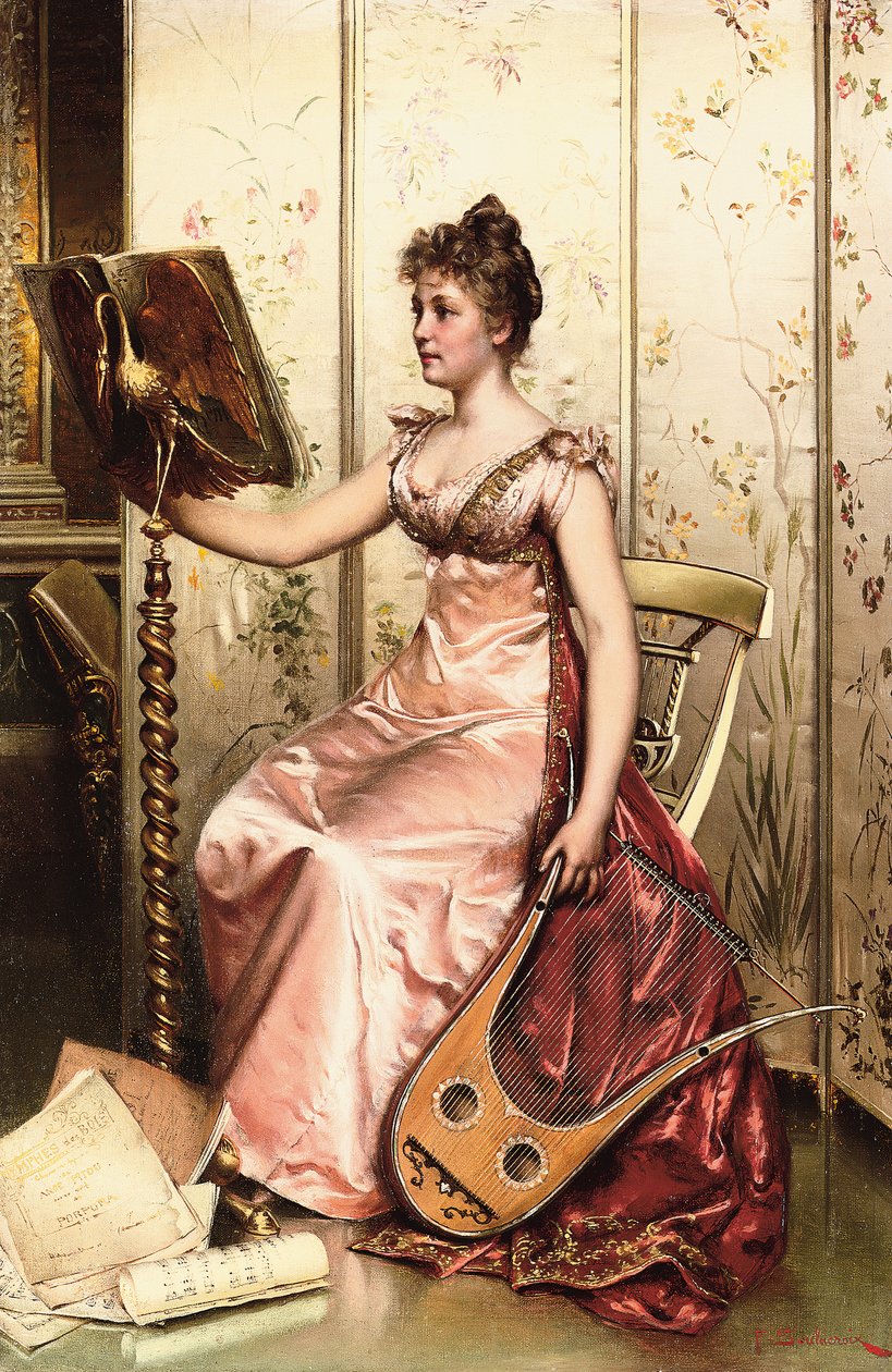 The Recital by Joseph Frederick Charles Soulacroix