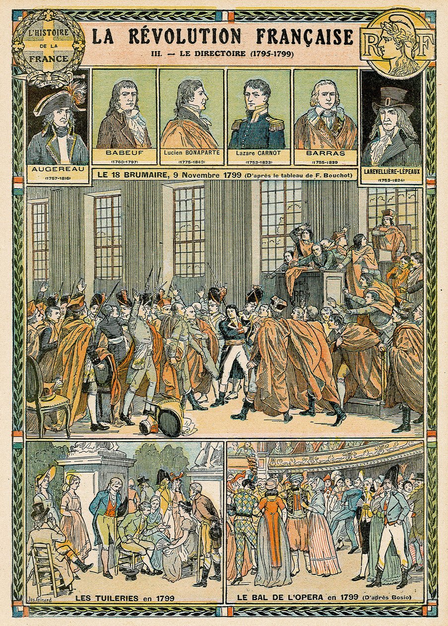 The Directory, French Revolution by Joseph Girard