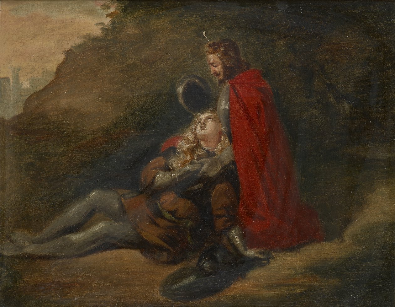Dying Warrior by Joseph Hasslwander