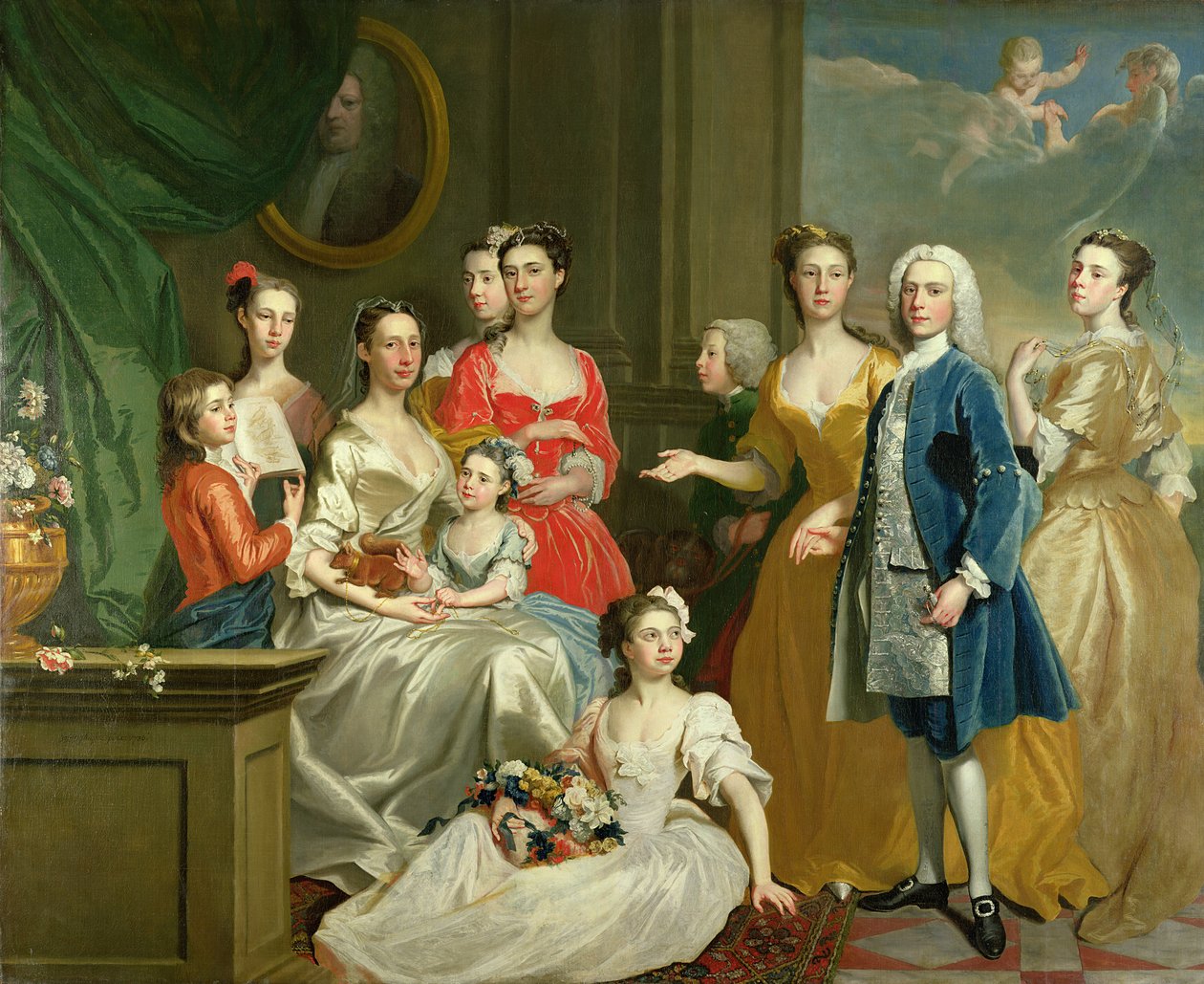 The Family of Eldred Lancelot-Lee by Joseph Highmore
