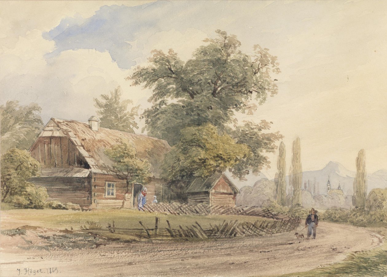 Motif from Paskau by Joseph Hoger