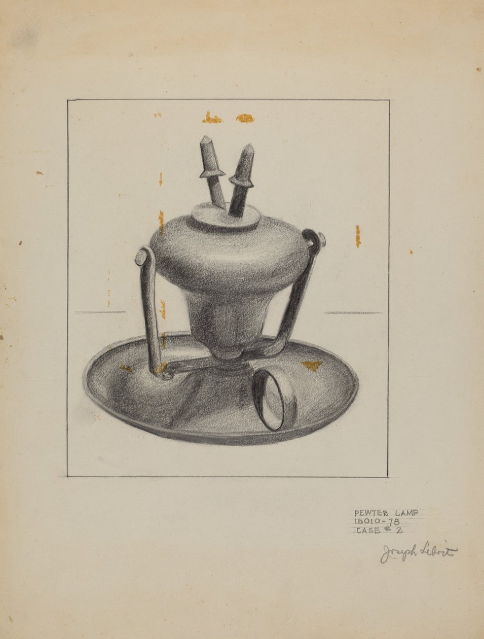Lamp by Joseph Leboit