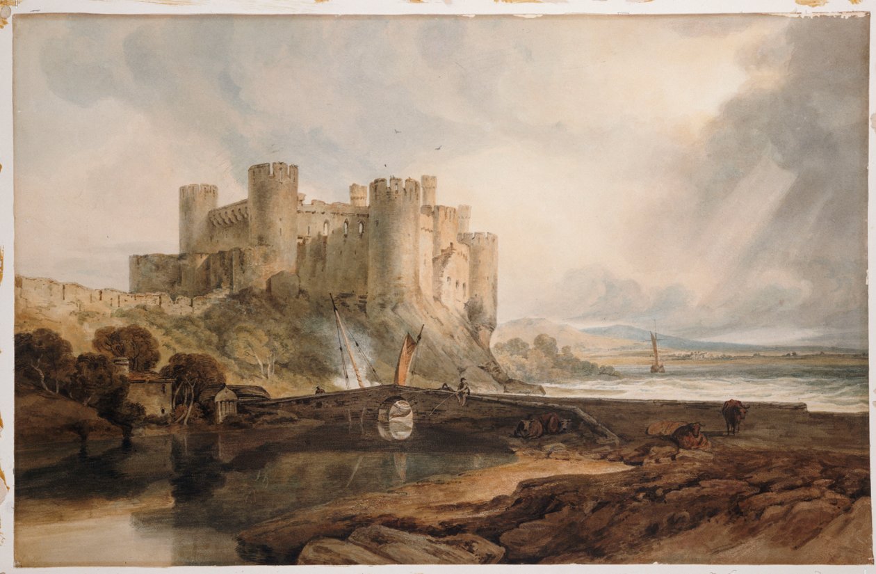 Conway Castle by Joseph Mallord William Turner