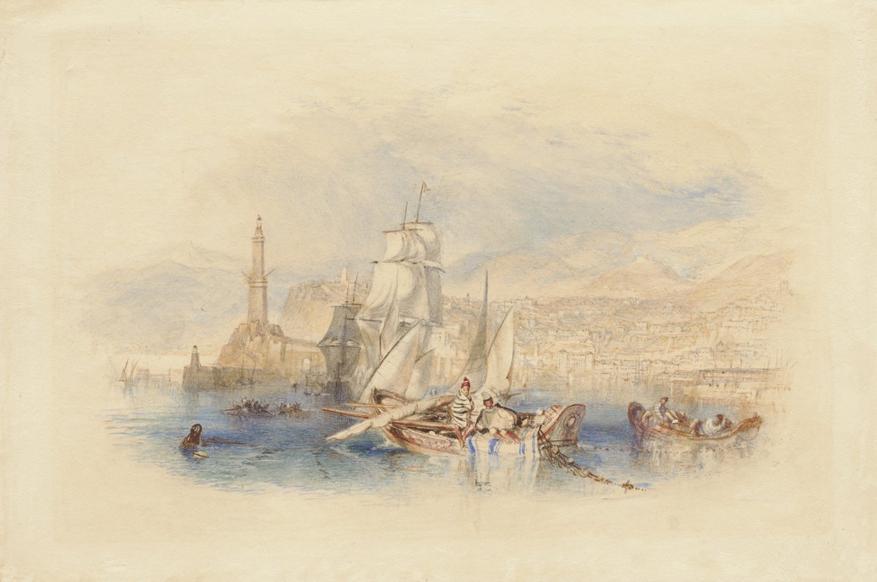 Genoa by Joseph Mallord William Turner