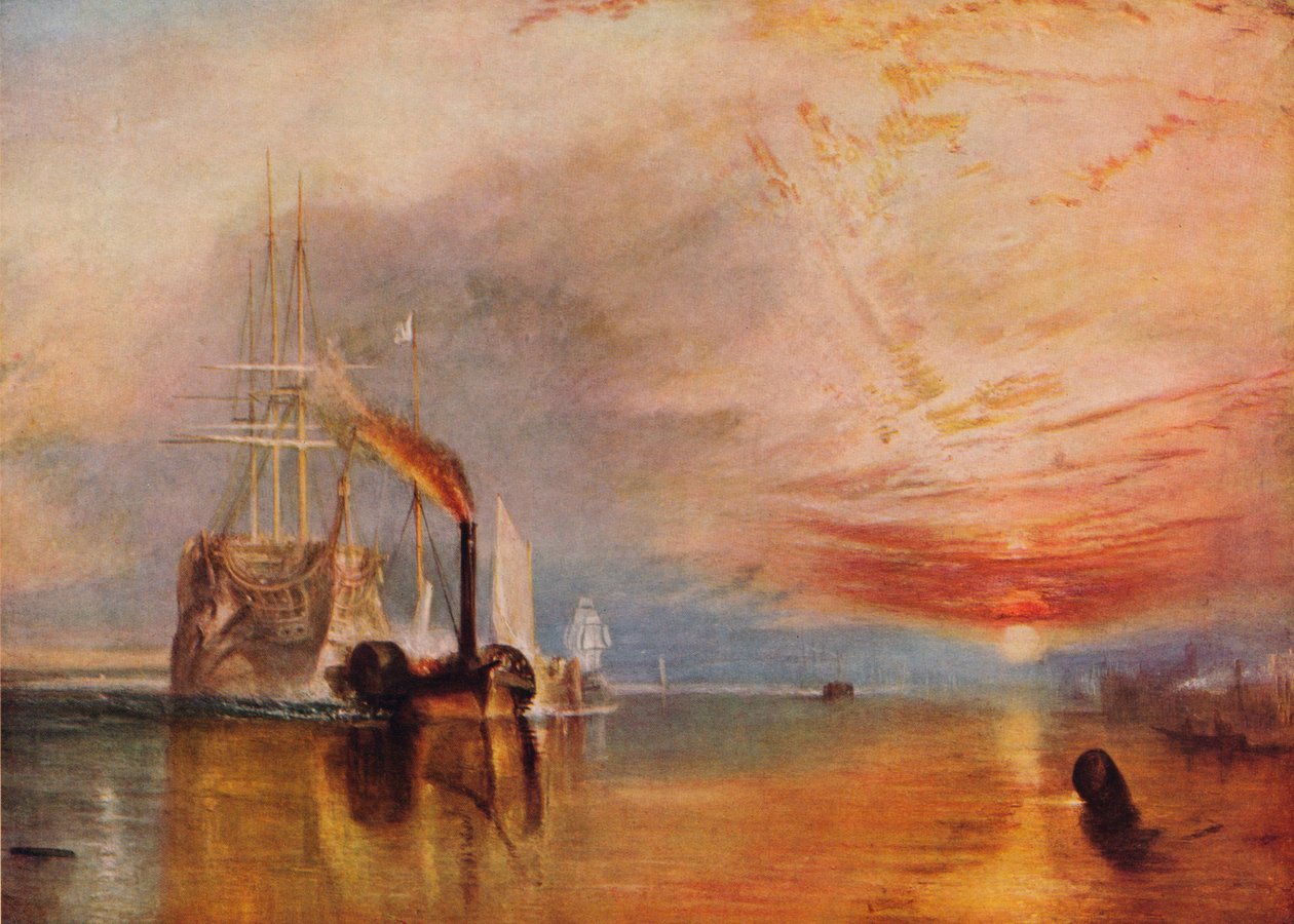 The Fighting Temeraire, 1839 by Joseph Mallord William Turner