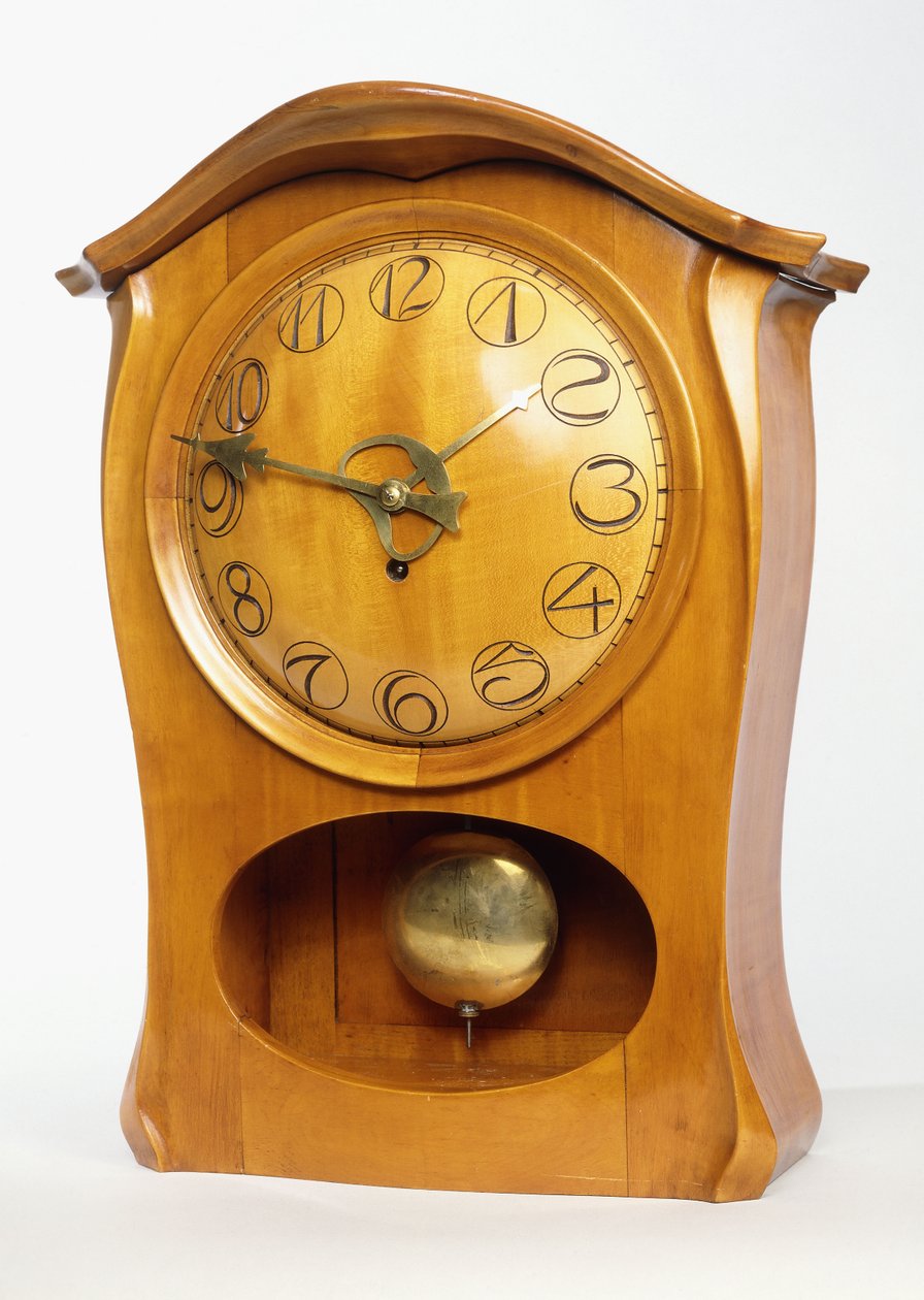 A Mantel Clock by Joseph Maria Olbrich