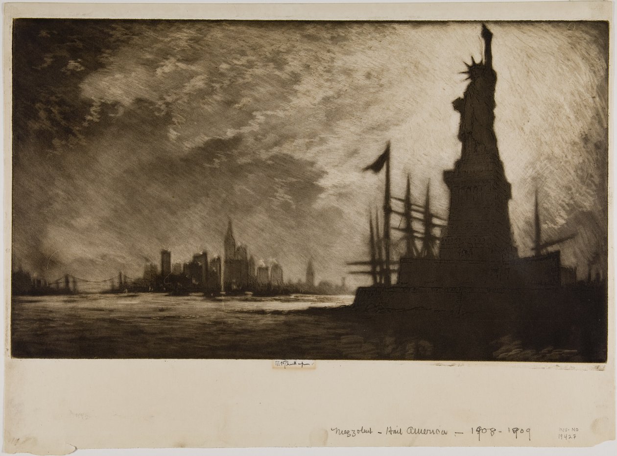 Hail America by Joseph Pennell