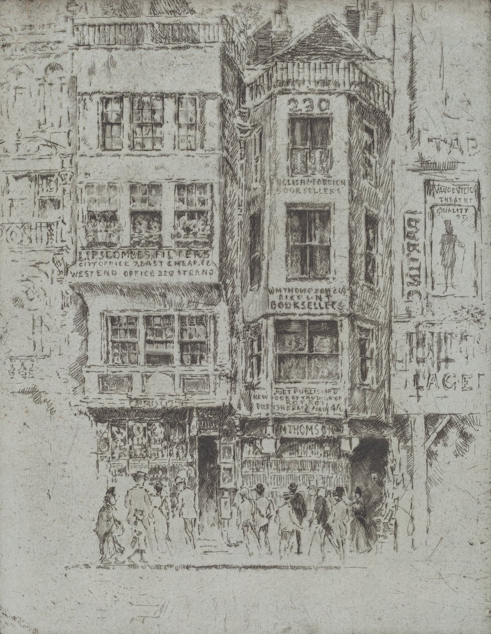 No. 230 Strand by Joseph Pennell