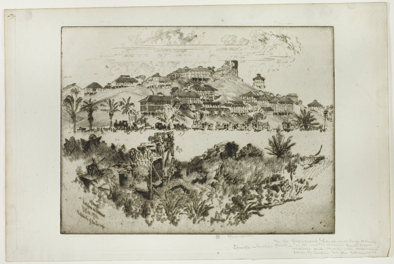 The Debacle of de Lesseps, Panama by Joseph Pennell