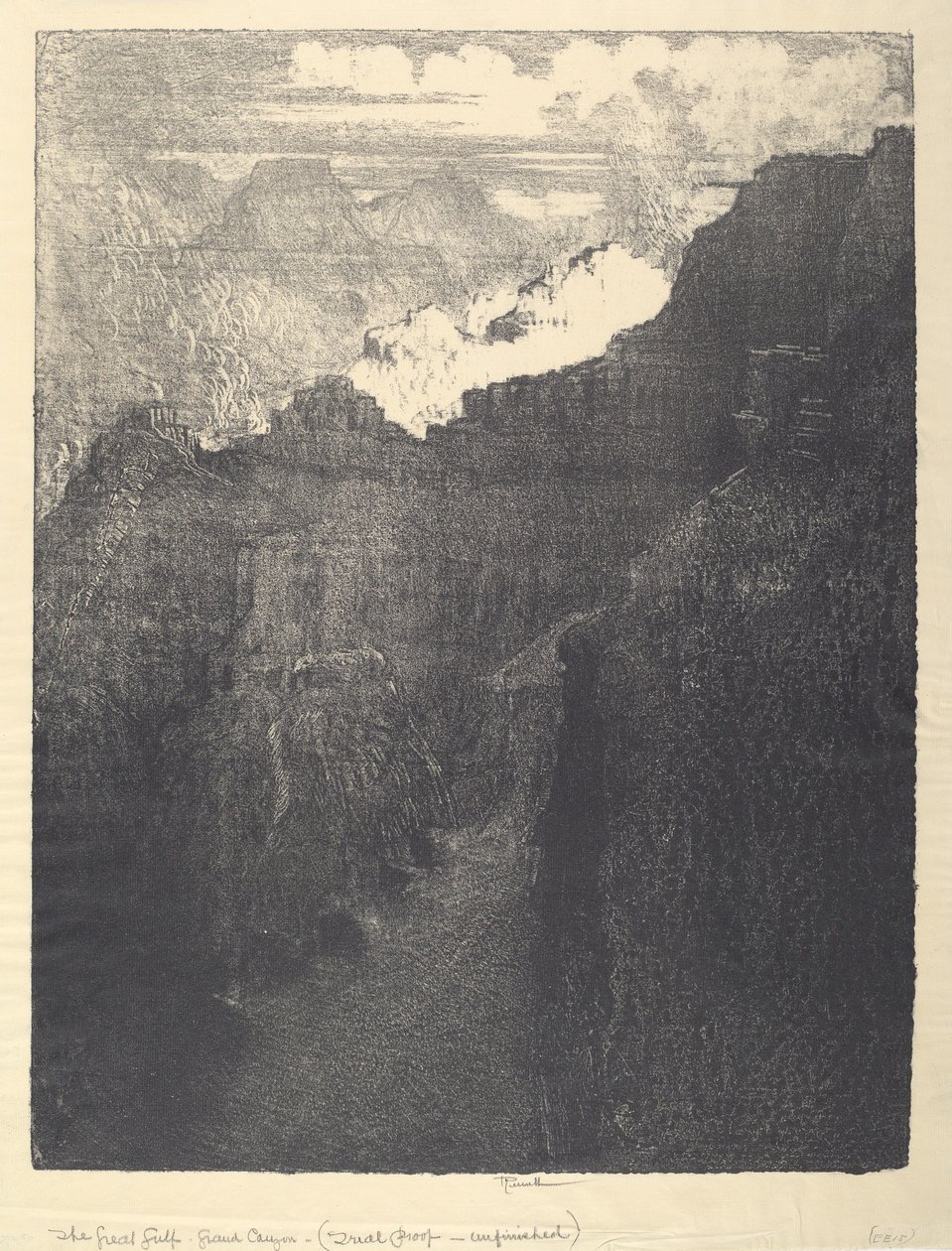The Great Gulf by Joseph Pennell