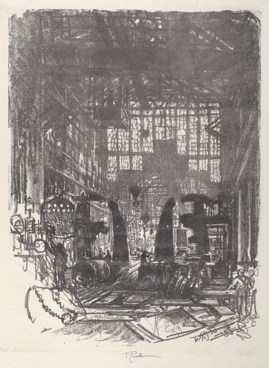 The Riveters by Joseph Pennell