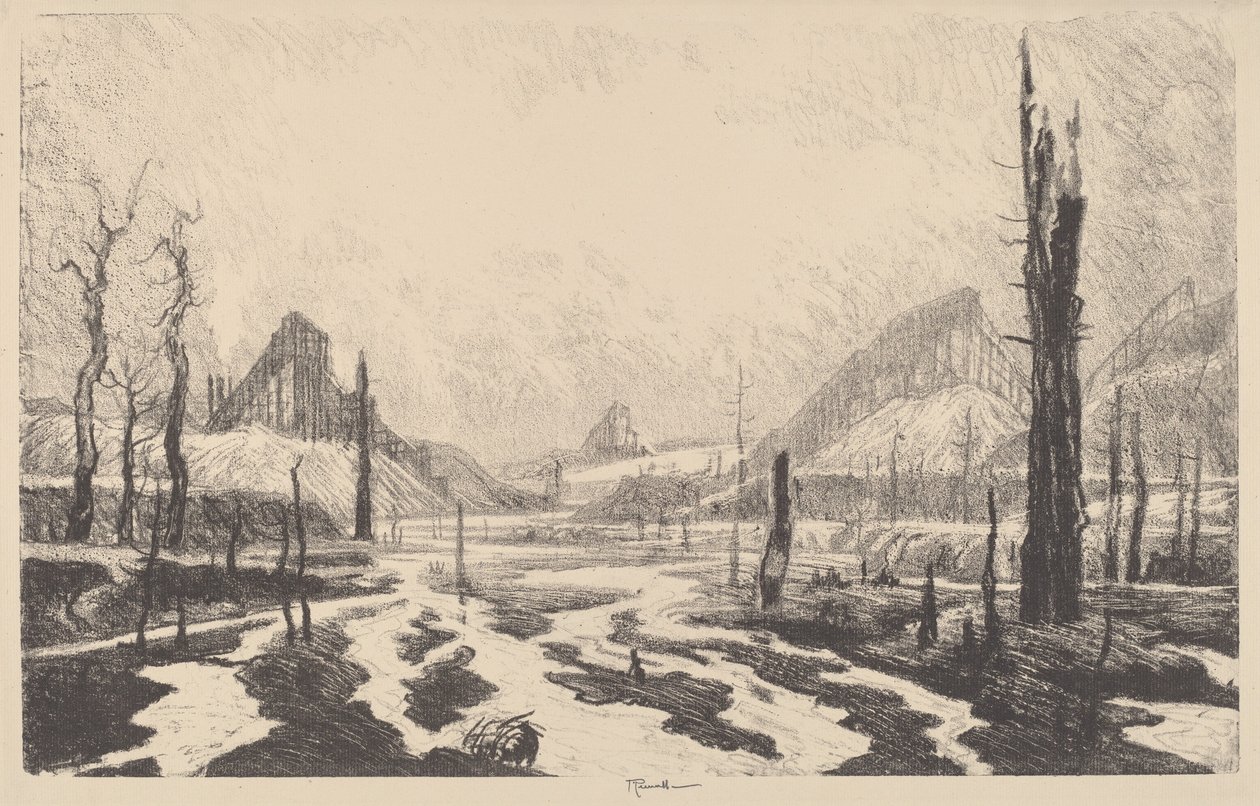 Valley of Desolation by Joseph Pennell