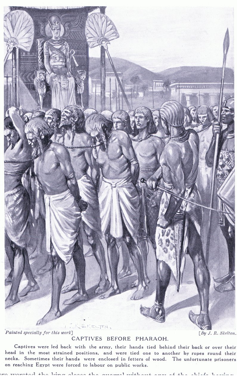 Captives before Pharaoh, c.1920 by Joseph Ratcliffe Skelton