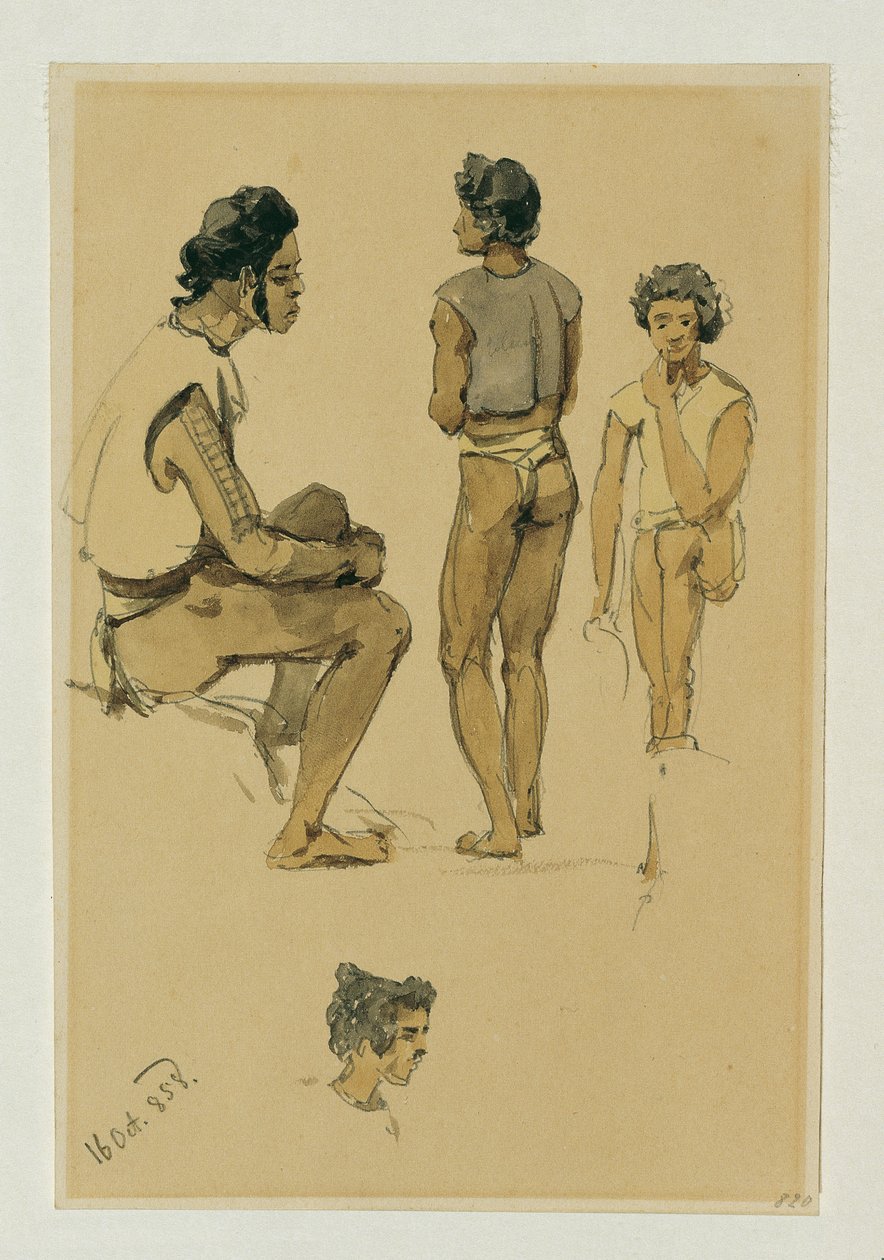 Natives of Stewart Island by Joseph Selleny