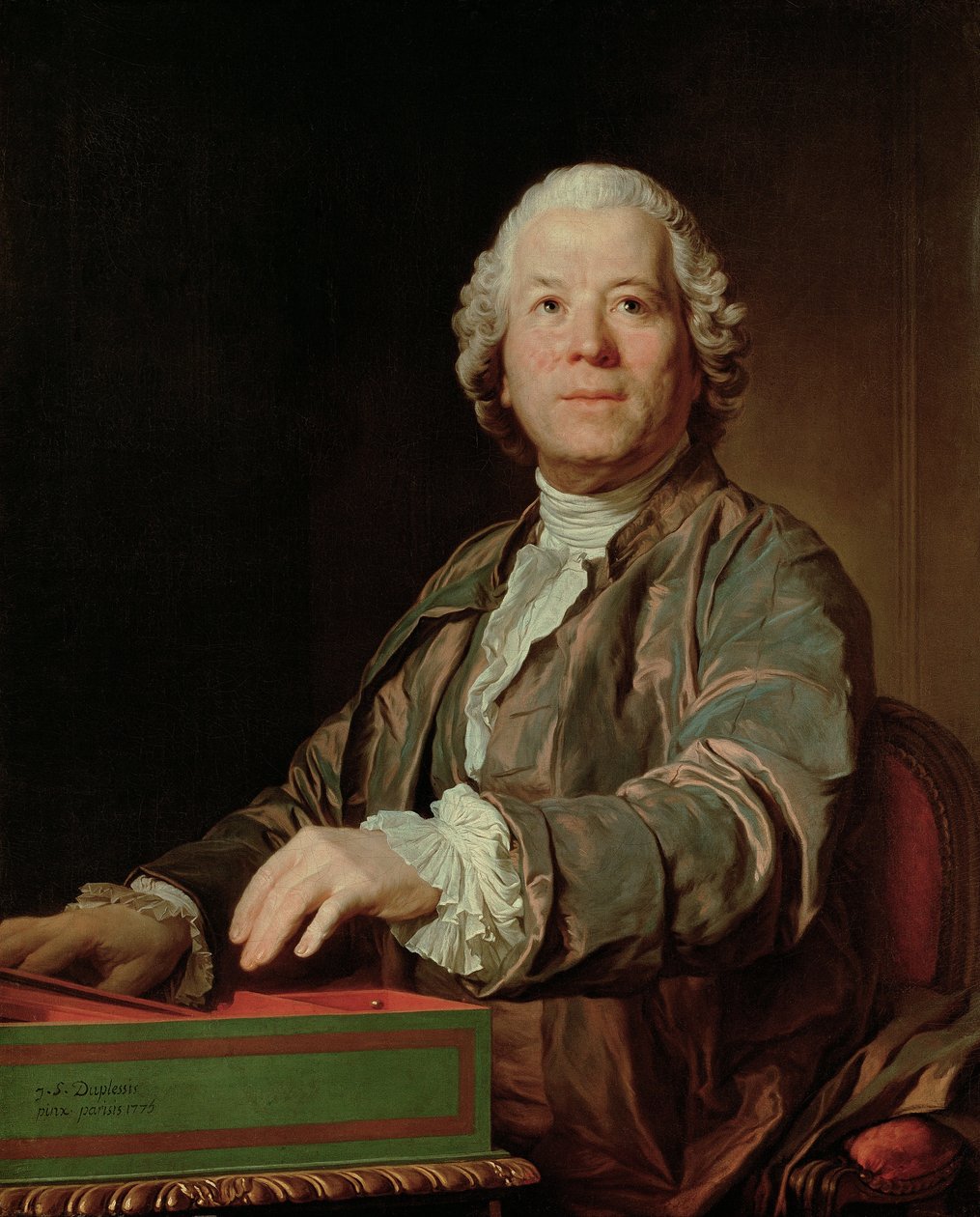 Christoph Willibald Gluck by Joseph Siffred Duplessis