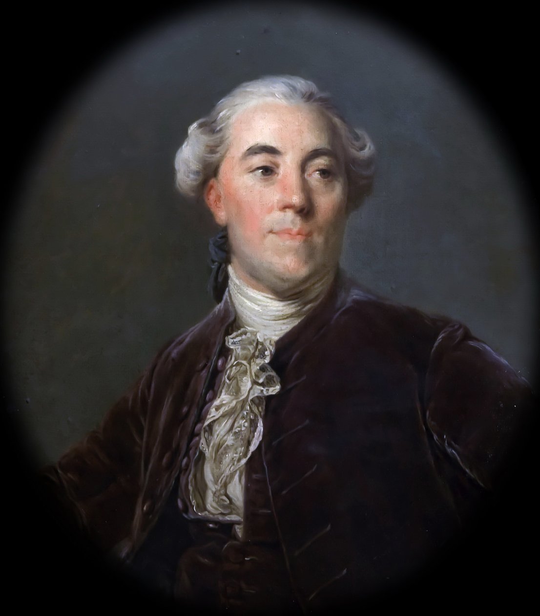 Portrait of Jacques Necker 1732-1804 by Joseph Siffred Duplessis
