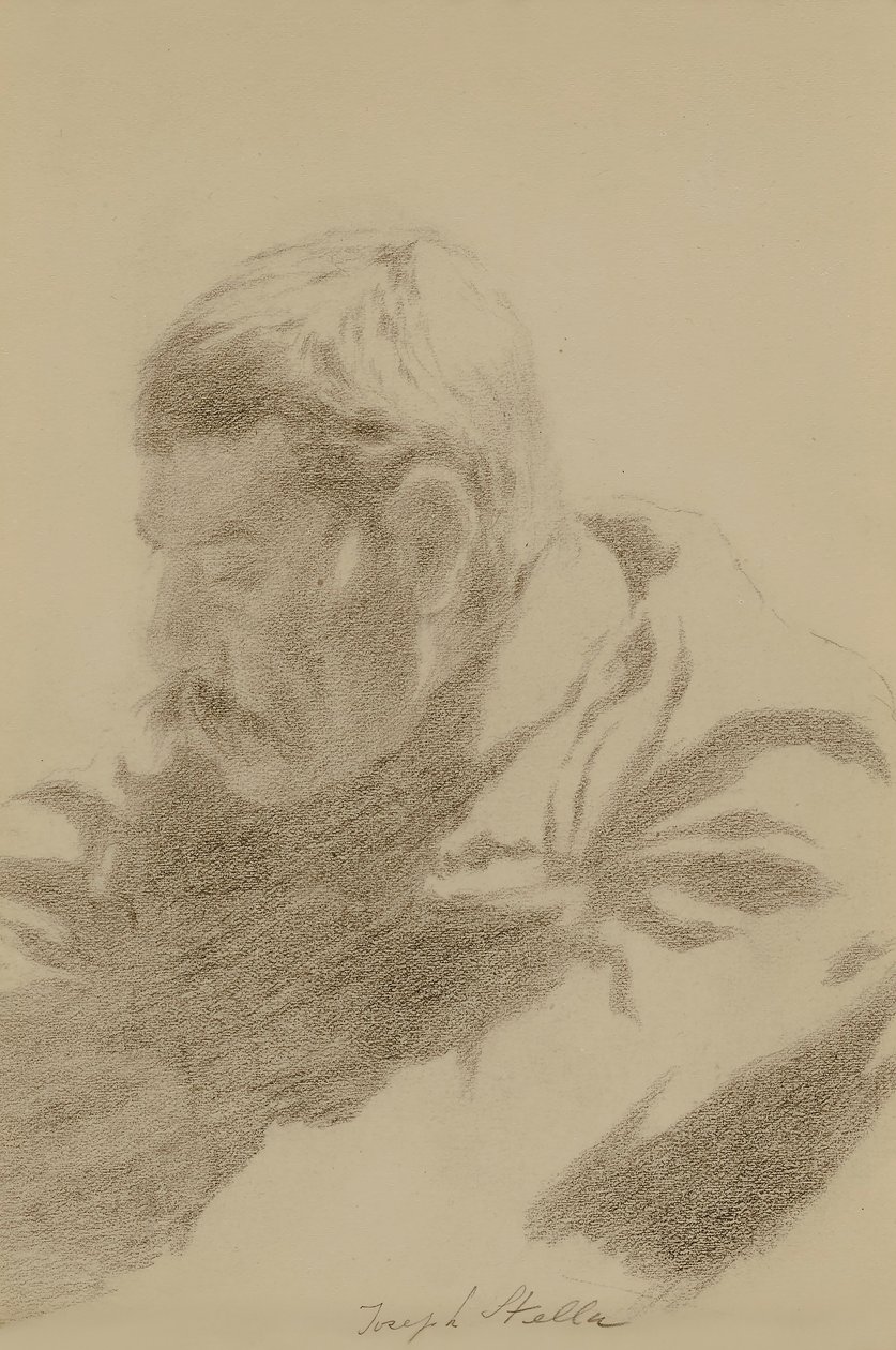 Man Resting by Joseph Stella