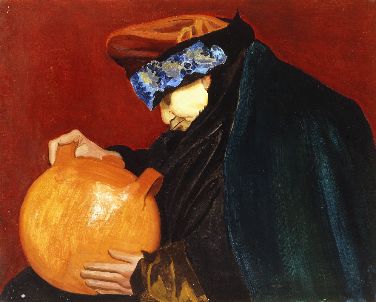 The Napping Woman by Joseph Stella