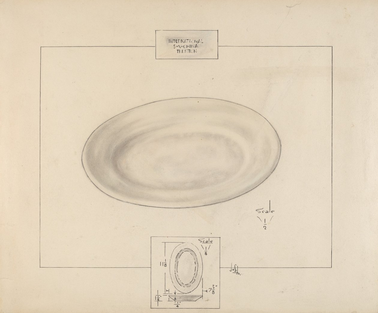 Plate by Joseph Sudek