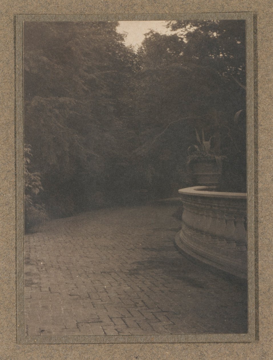 Scene in a Garden by Joseph T. Keiley